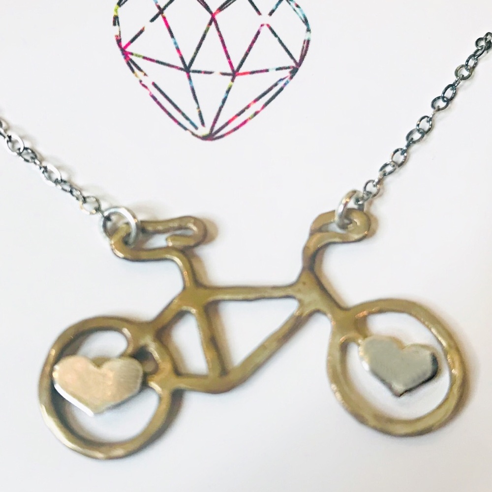 🆕Rachel Pfeffer Bike Pendant - Picture 2 of 5